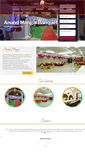 Mobile Screenshot of anandmangalbanquet.com